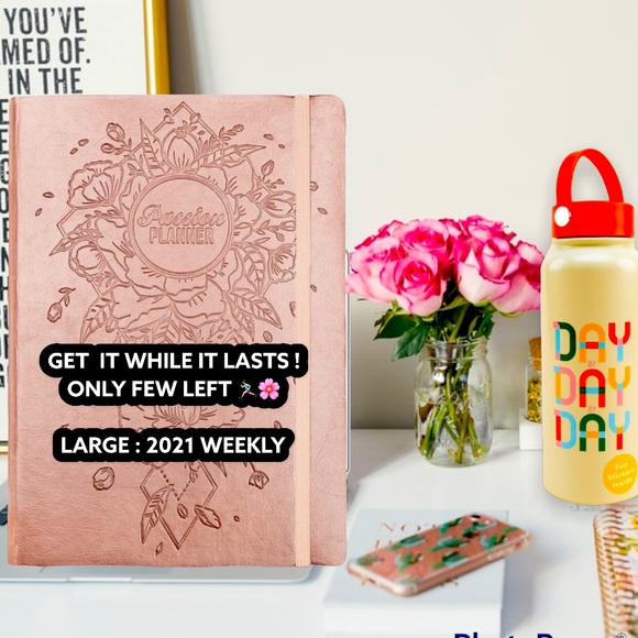 2021 -Weekly Sunday  2021: Large PASSION PLANNER - Picture 4 of 4